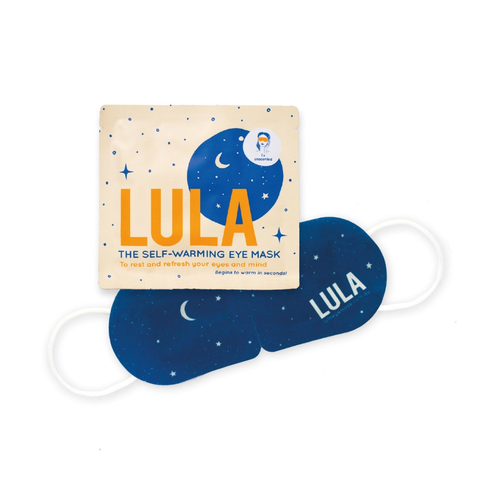 UNSCENTED SELF-WARMING EYE MASK (5 MASKS)